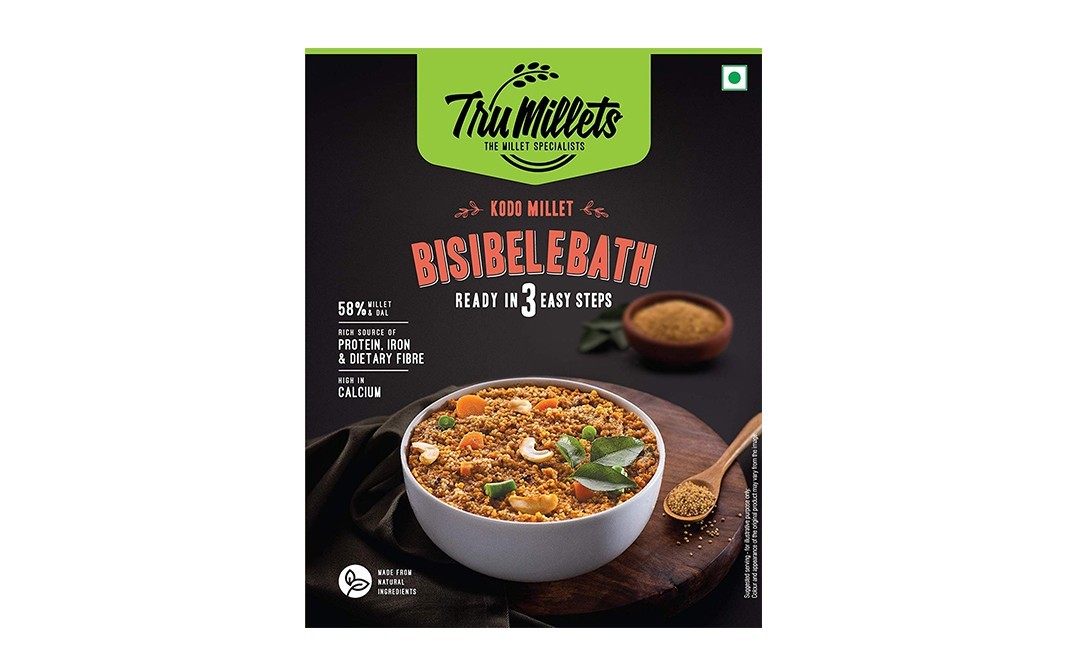 TruMillets Kodo Millet Bisibelebath    Box  200 grams